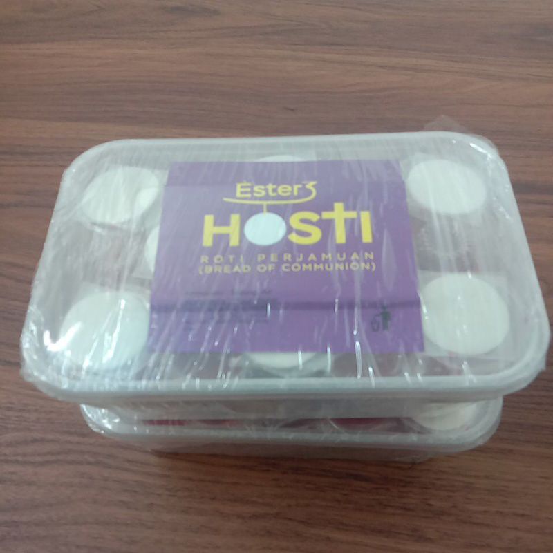 Hosti + Anggur Perjamuan 1 set isi 30