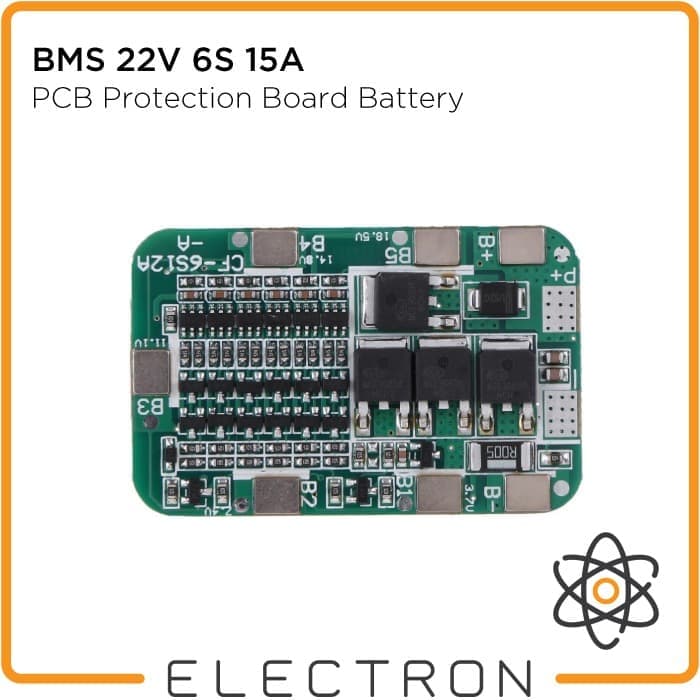 BMS 6S Battery Protection Charging Board 6S 18650 3.7V 4.2V 15A