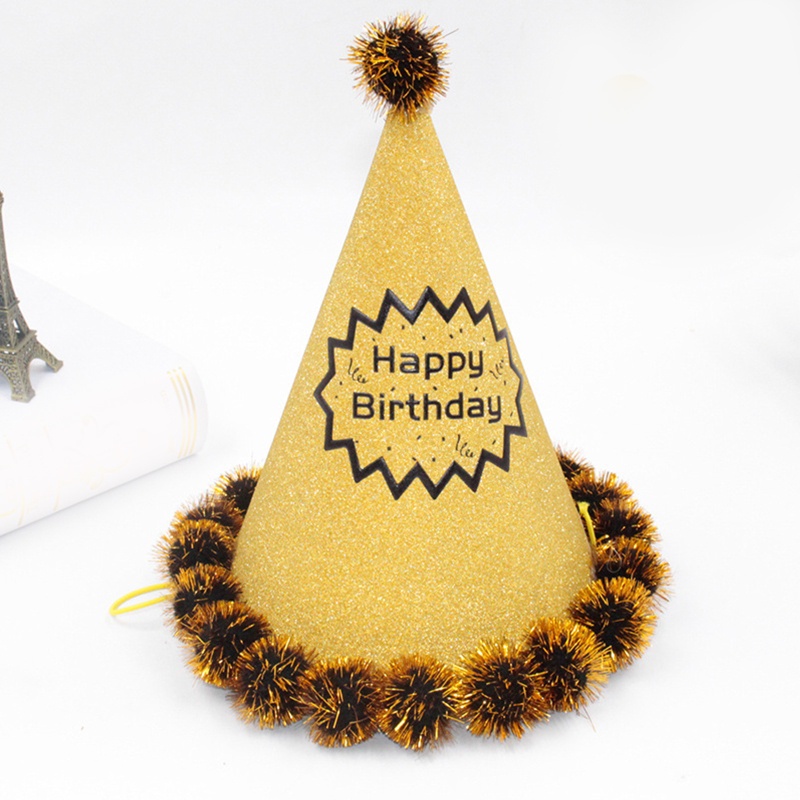 Topi Kerucut Ulang Tahun Mary Party Cone Hat for Kids Paper Party Hat Anak Dewasa Ulang Tahun Natal Tahun Baru Party