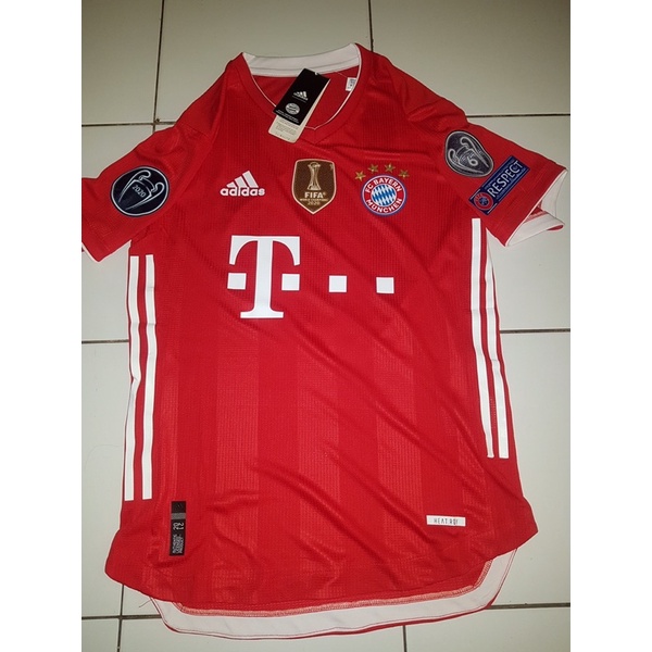 Jersey Bayern Munchen grade ori full patch sextuple 2019/2020