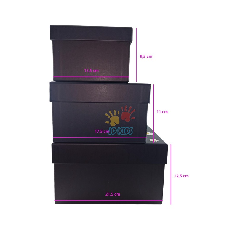 

BOX EKSKLUSIF MOTIF DAISY | Gift Box - Hard Box - Kotak Kado