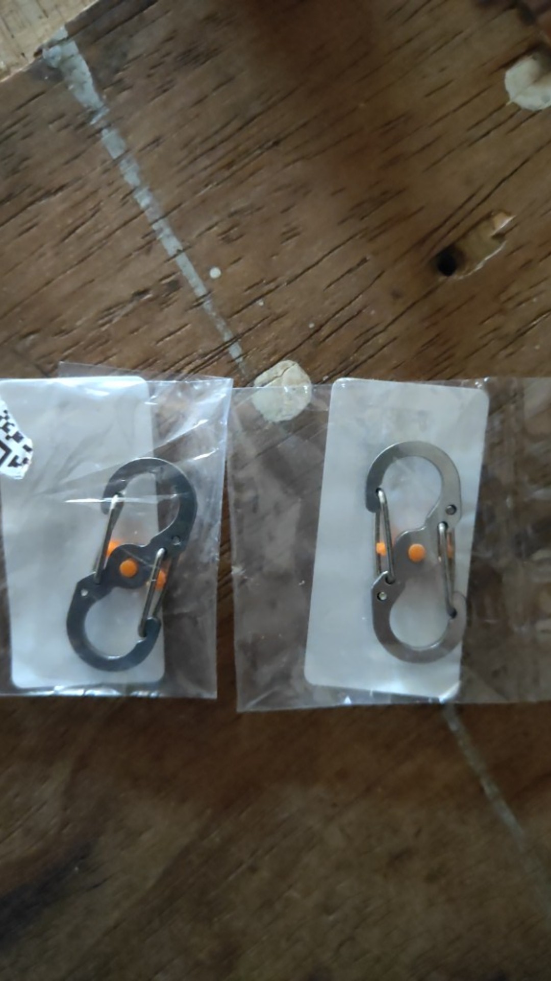 Metal S-biner Carabiner Metal Spring Hook S1217