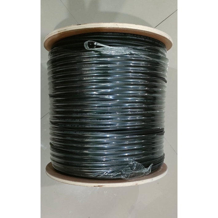 kabel coaxial rg6 spectra - kabel cctv rg6 - coaxial rg6 - Meteran