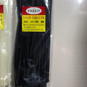 

❆ Kabel Tis Ties / Cable Tie TEBAL 4.8 x 400mm(40cm) Putih / Hitam - Putih ♩