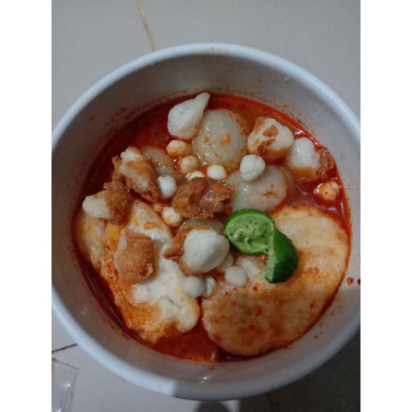 

Baso aci isi ayam mercon