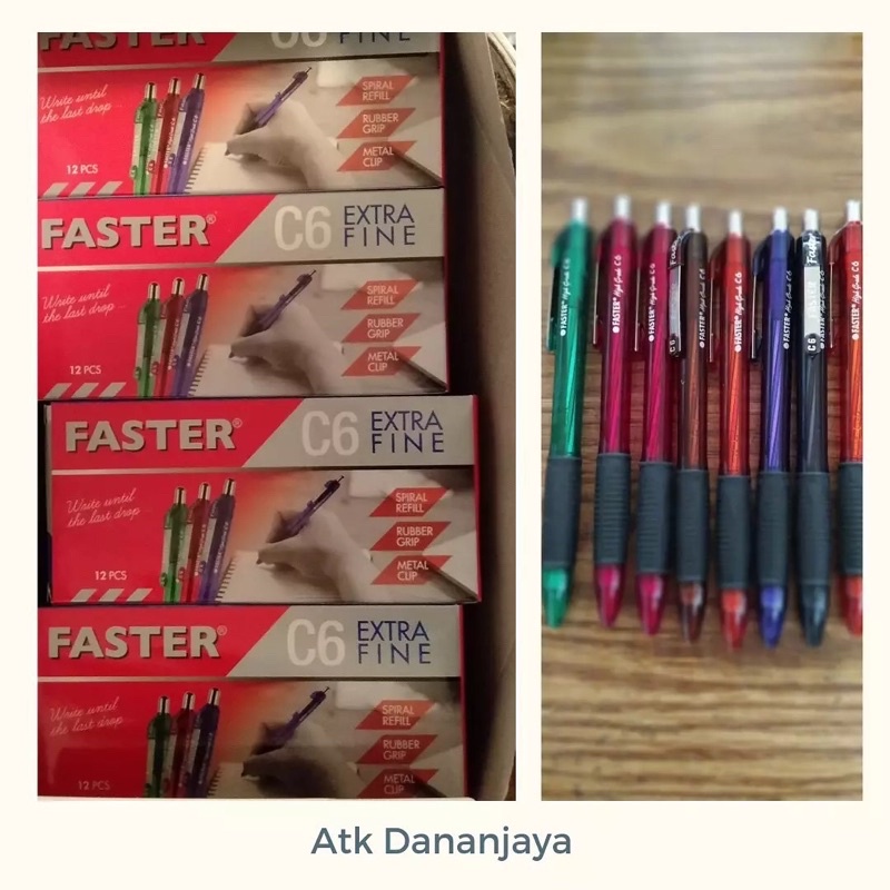 

Pulpen Faster C6 // Pulpen Faster // Pulpen murah // Pulpen bagus