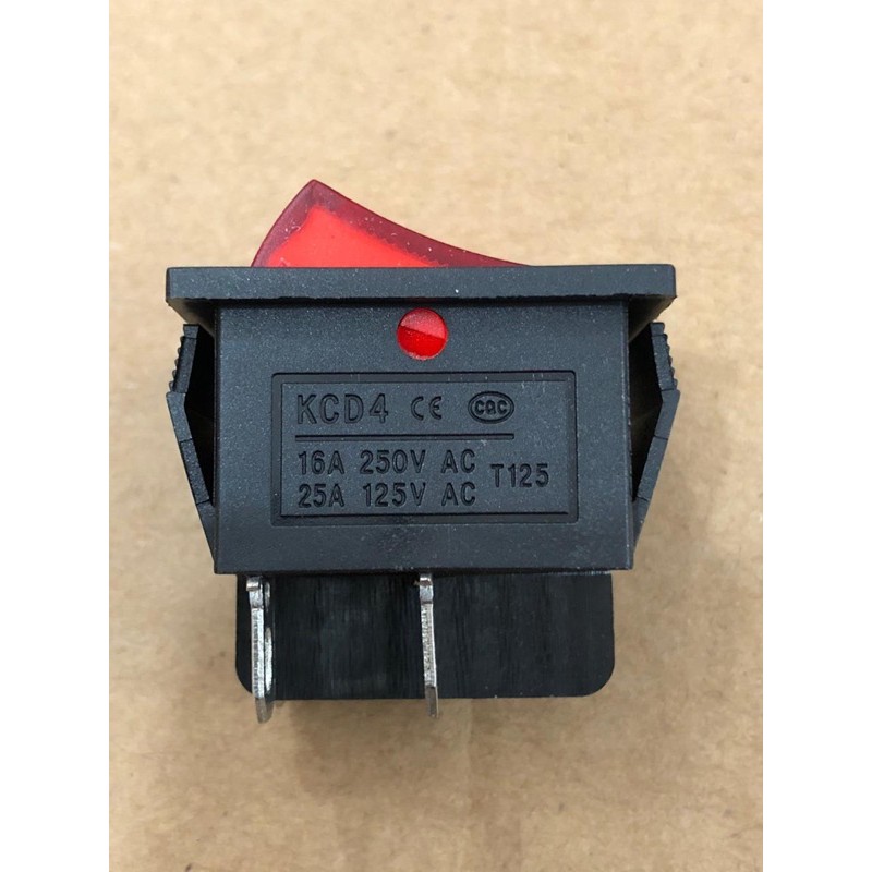 Saklar Rocker switch besar lampu 4 pin / 4 kaki MURAH