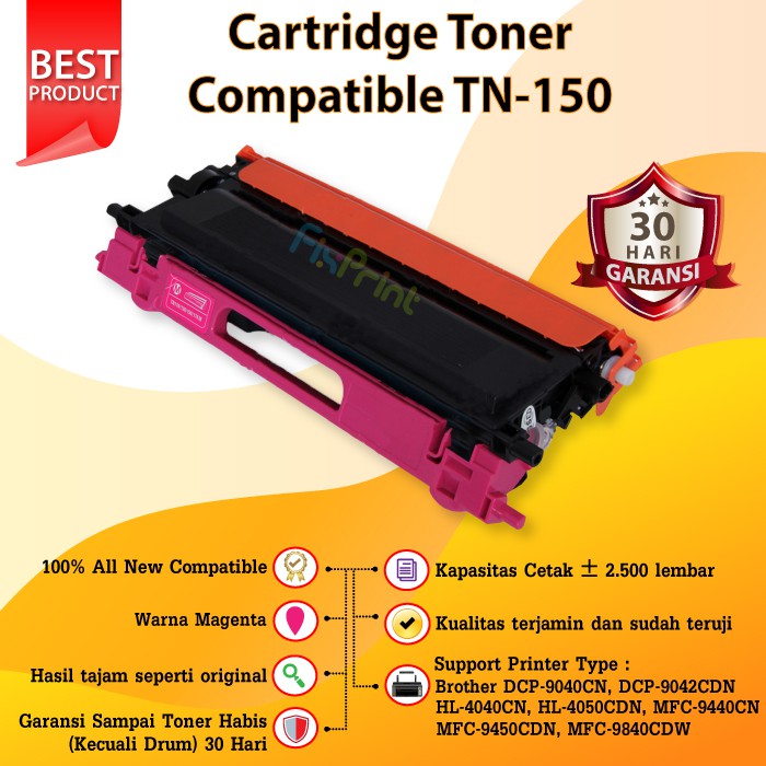 Cartridge Toner Compatible TN-150 TN150 Printer Brother DCP-9040 9042