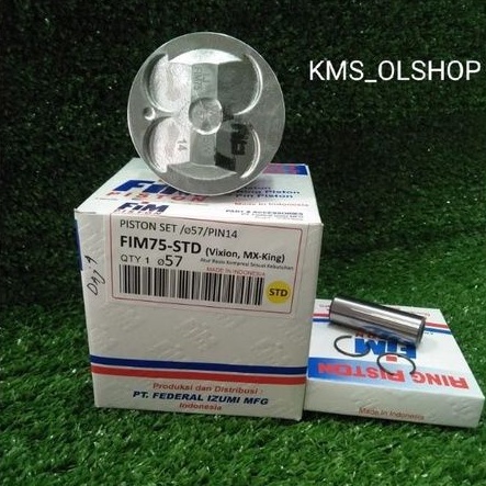 Piston kit Fim 75 Vixion, MX King uk 57/STD