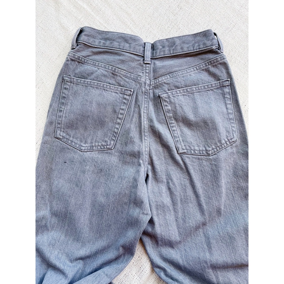 celana  uniqlo gu denim pants celana