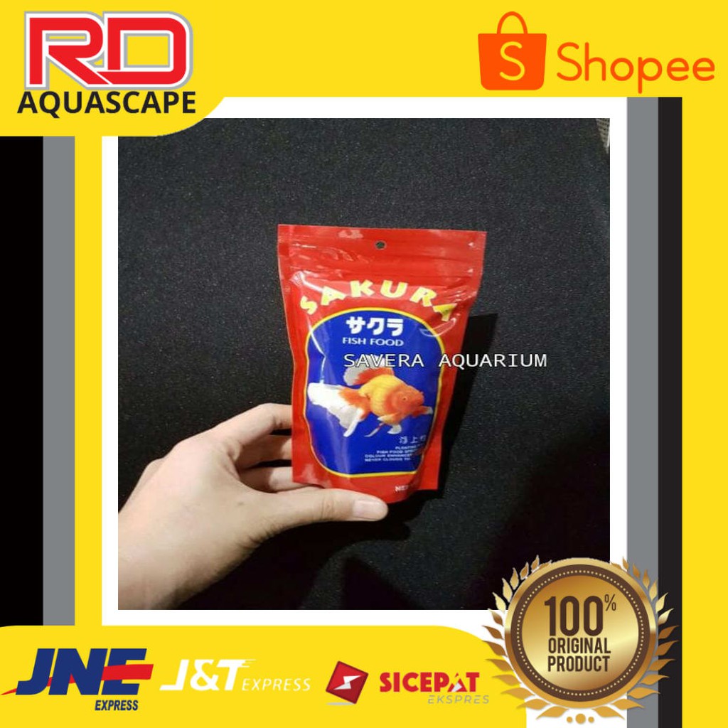 

Sakura 100gr / Makanan Koki / Pelet Ikan ORIGINAL-GARANSI