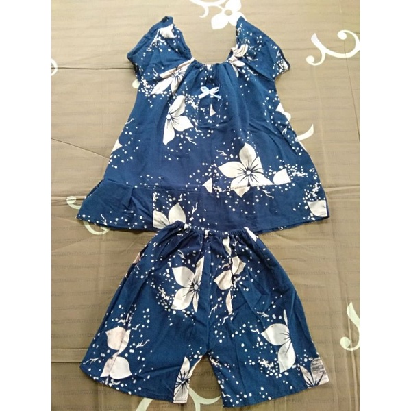 setelan anak perca rayon batik