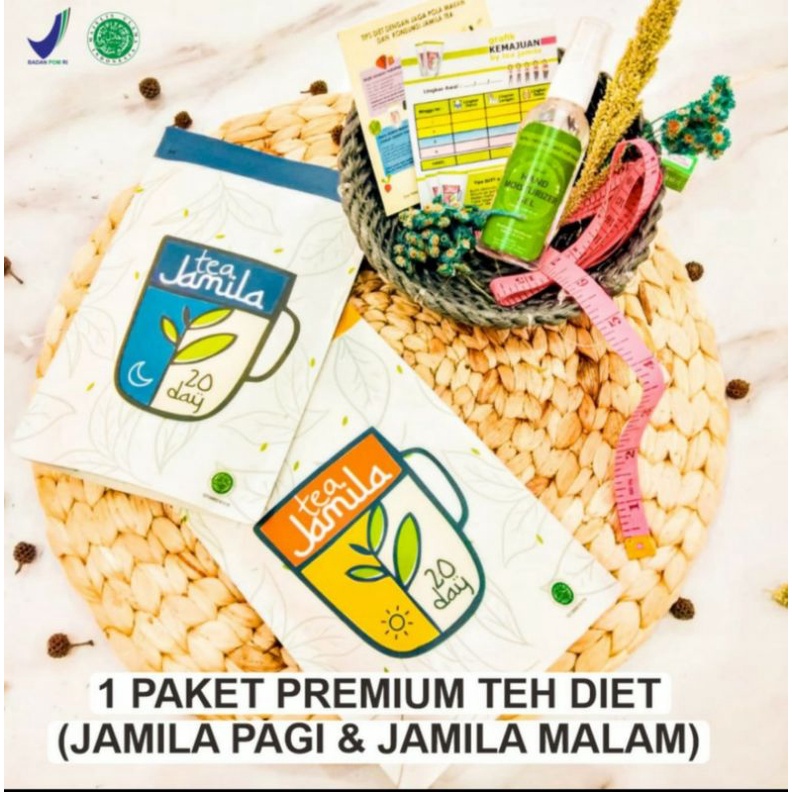 

Jamila tea herbal/promo teh/tea ampuh penghilang lemak/teh herbal aman