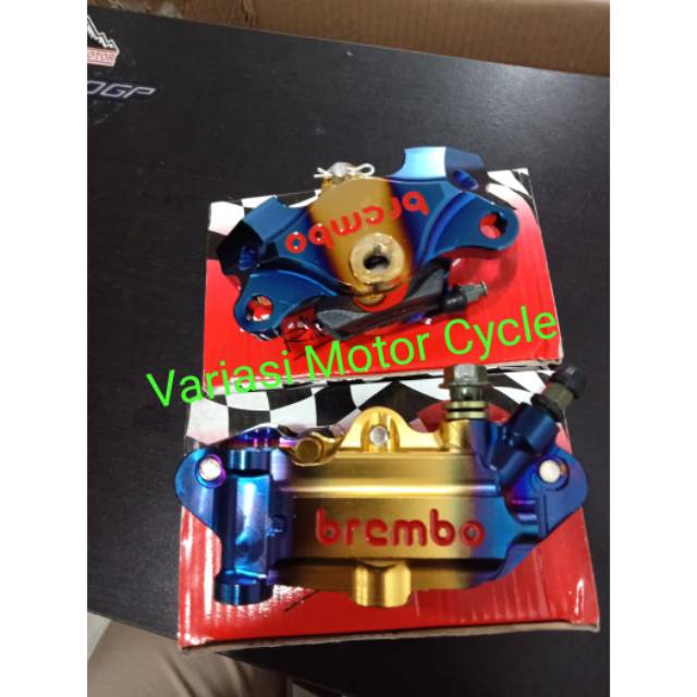kaliper depan belakang nissin / kaliper brembo depan belakang 2tone
