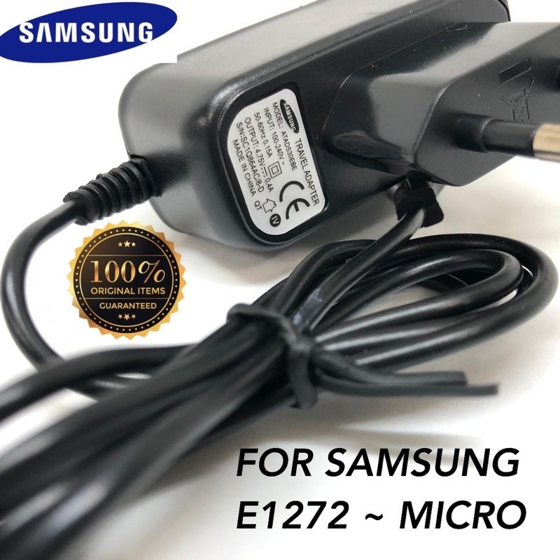 PROMO CHARGER SAMSUNG ORI E1272 MICRO ALL MOBILE PHONE