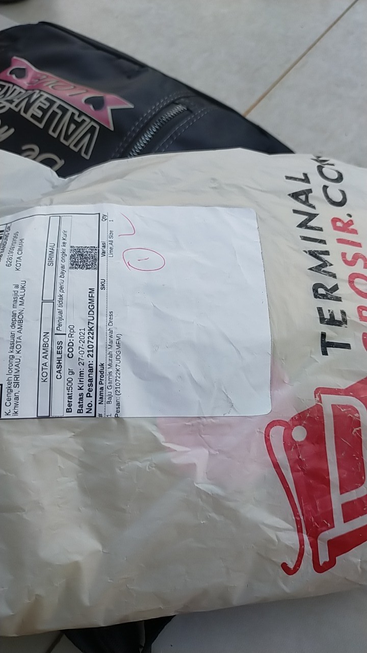 Baju Gamis Murah Marwah Dress