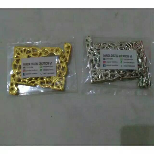 Sudut hiasan ornamen box hantaran