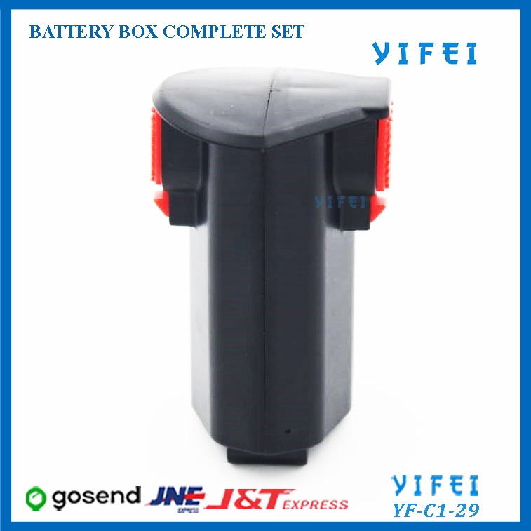 BATTERY BOX COMPLETE SET YIFEI YF-C1-29/BATERAI YJ-C1/YJ-C50