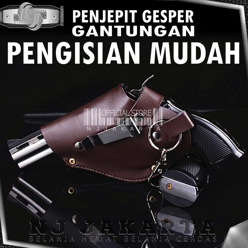 KOREK API GAS PISTOL MAGNUM 13 CM FULL CRHOUM SILVER