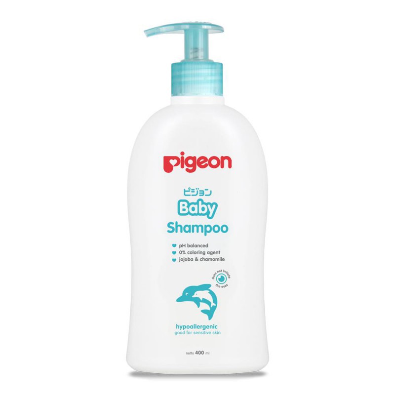 Pigeon Baby Shampoo Chamomile Pump Shampo Bayi - 400 ml