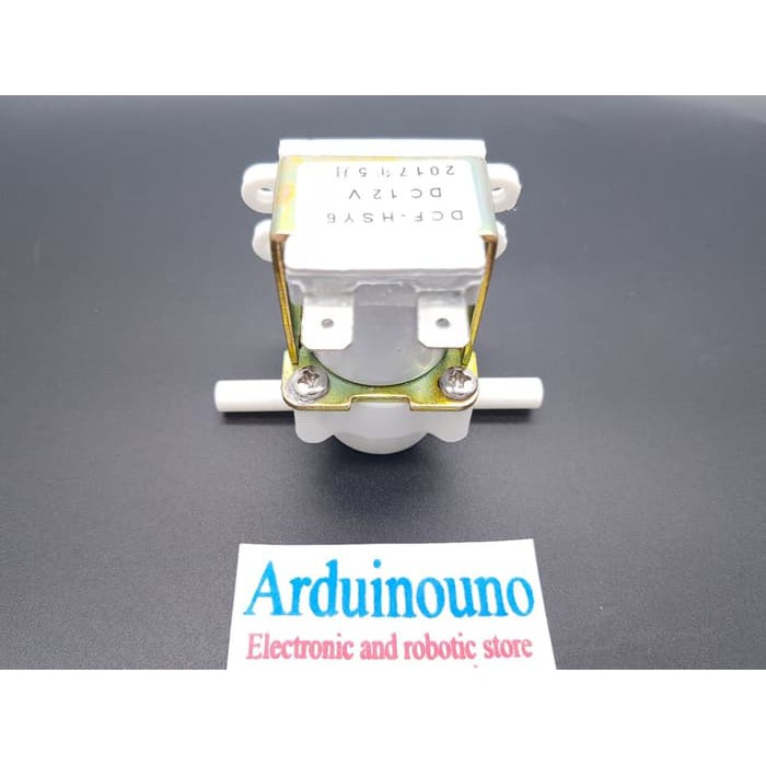 Solenoid Valve valv 6mm penutup aliran air otomatis 12v DC 12 volt