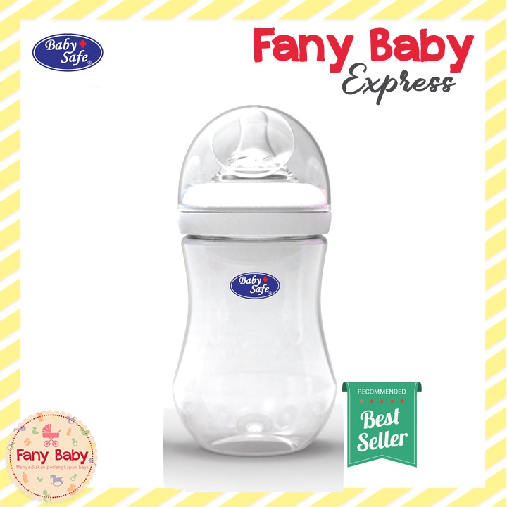 BABY SAFE BOTTLE WIDE NECK 250 ML SINGLE PACK / WN002