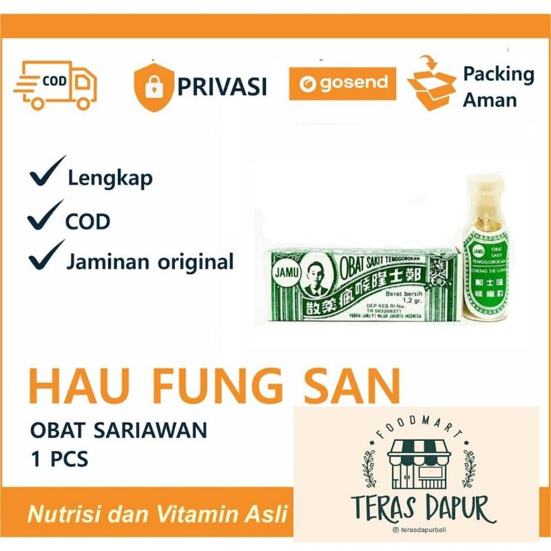 Hau Fung San Obat Sariawan