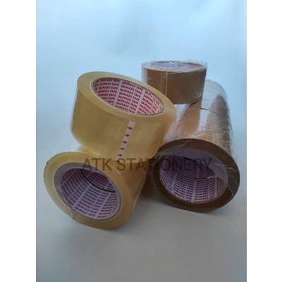

OPP Lakban Daimaru 48x90 yard Transparan / Bening & Tan / Coklat