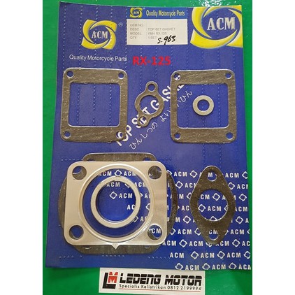 Paking Top Set Yamaha RX125 Packing Topset Gasket RX 125