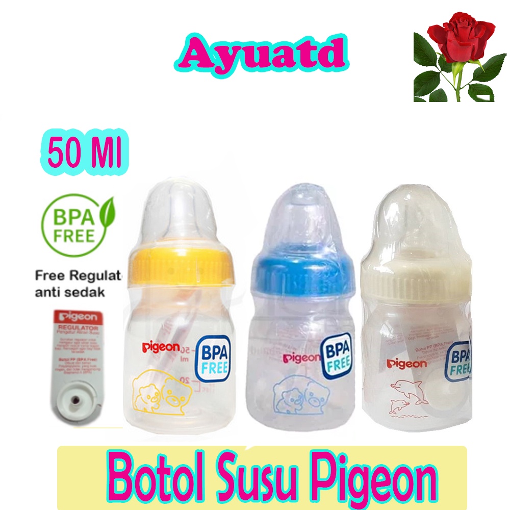 Botol Susu Pigeon 50 ml Free BPA