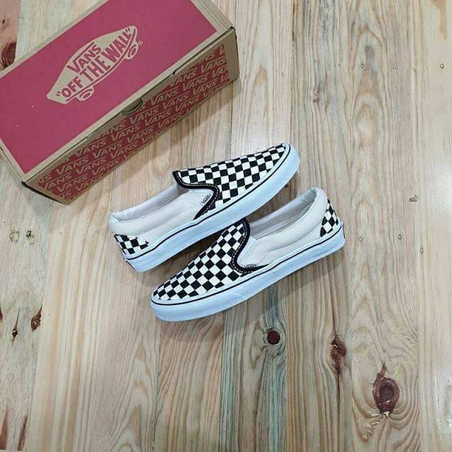 Vans Slip on checkerboard