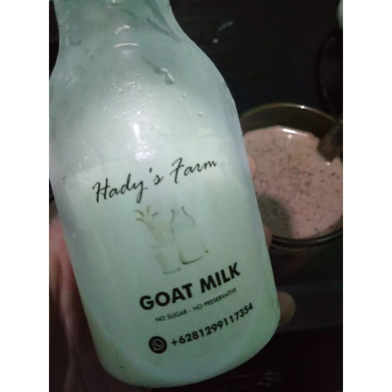 

susu kambing botol by hady's farm