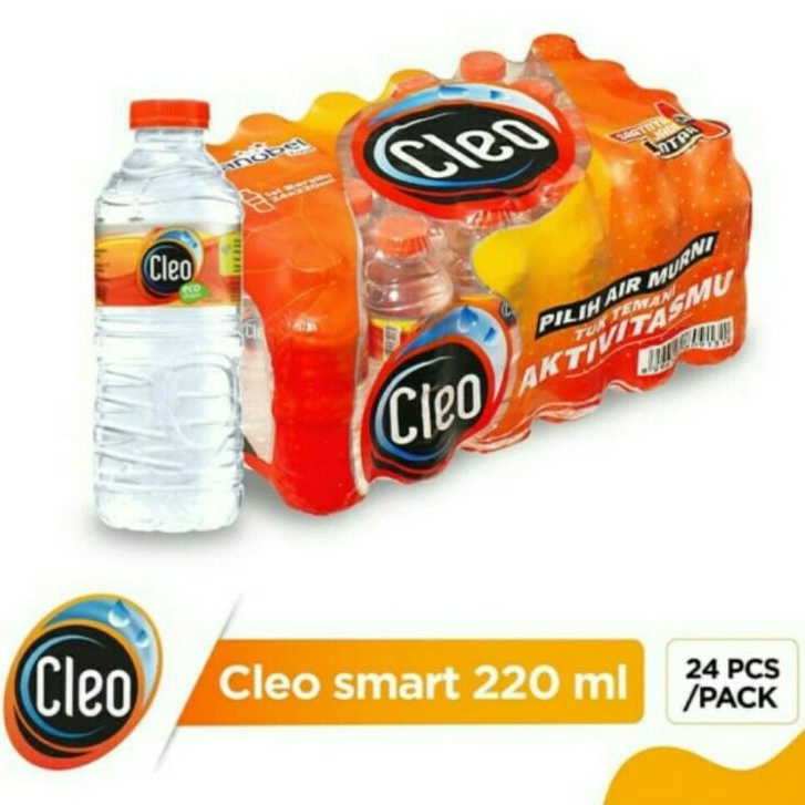 

Cleo air minelar 220ml x24 botol