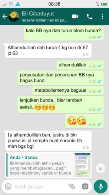 Nurfa sari lemon 500ml