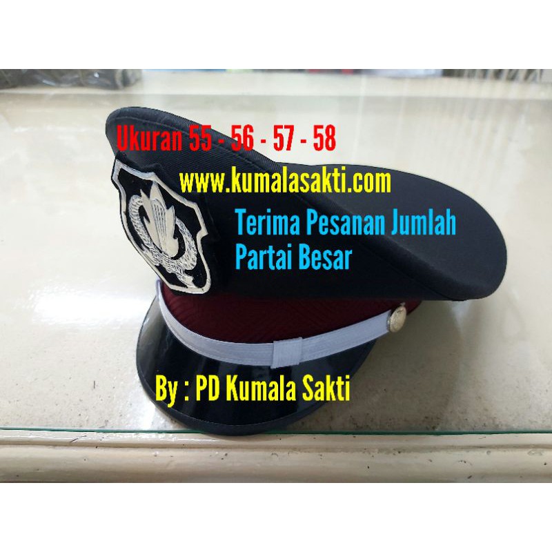 Topi Pet PDH Satpam Security Supervisor-Kaos Satpam-Rompi Satpam-Kaos Satpam-Sabuk KopelSatpam-Pangkat Satpam