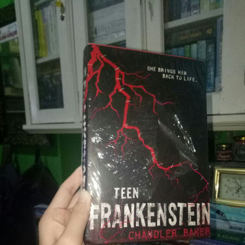SALE buku novel impor HARDCOVER Teen Frankenstein by  Chandler Baker