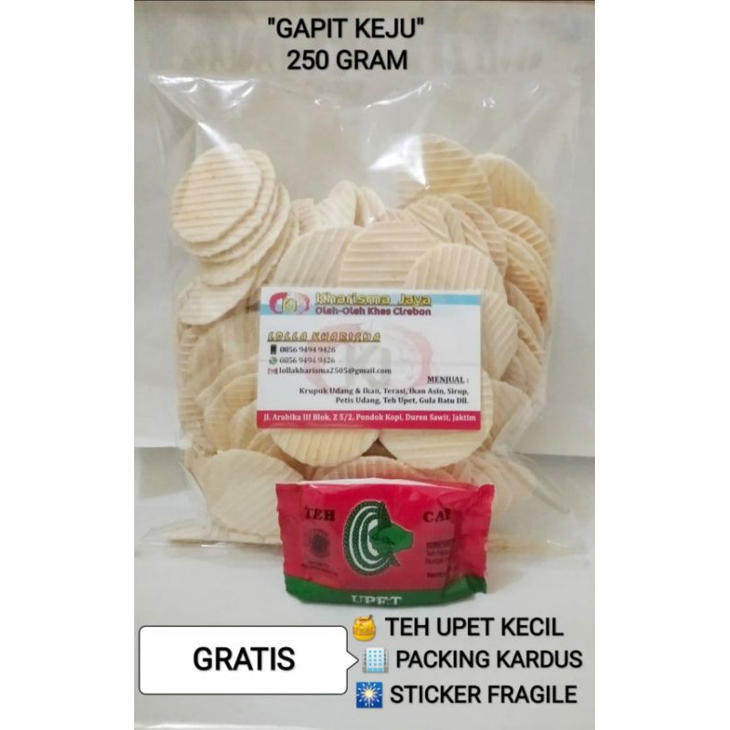 

Kue Gapit atau Simping 250gram Oleh Oleh Khas Cirebo