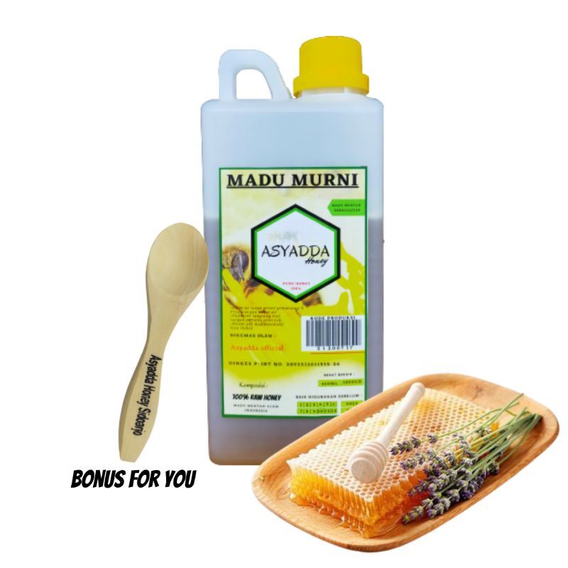 

Madu Mentah - Madu Murni - Raw Honey - Madu Asli Asyadda 1 kg