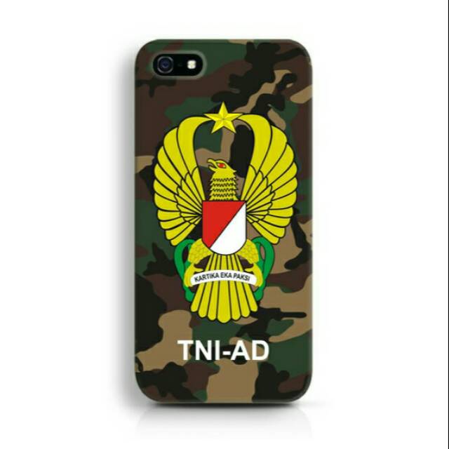 Kartika Eka  Paksi  TNI AD On Army Comouflage iPhone 5 5s 