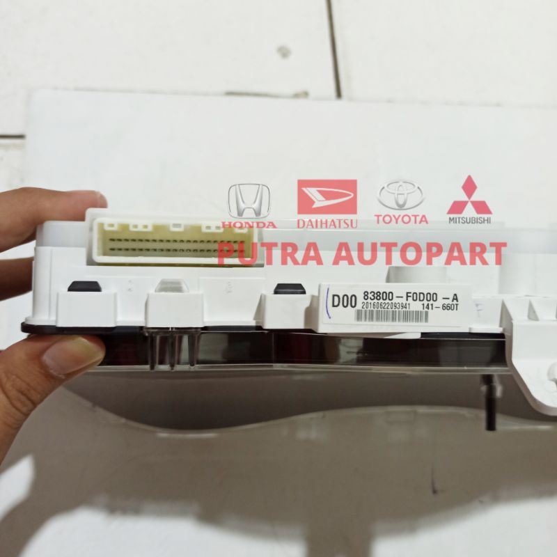 speedometer kilometer innova diesel matic tipe G 2011-2015 original toyota