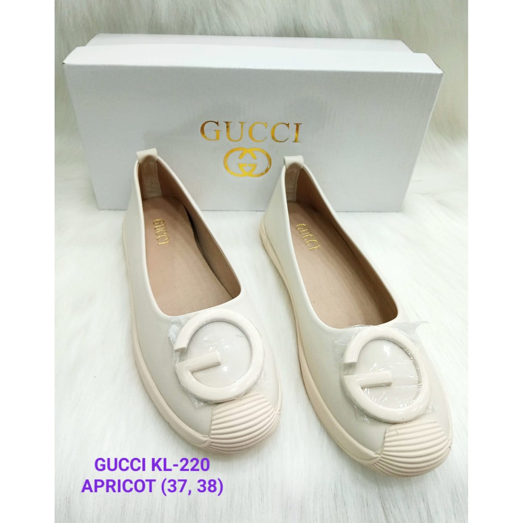 Sepatu IMPORT Wanita Slip On Murah (Woman Casual Slipon Shoes Santai Gucci KL-220). NYAMAN DIPAKAI