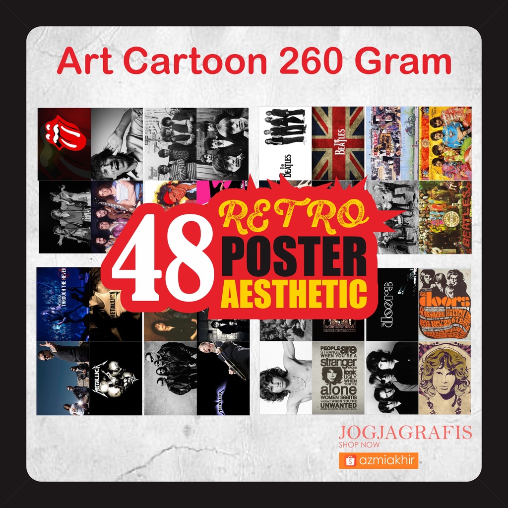 Poster Dinding Aesthetic - Poster Aesthetic - hiasan dinding - aestetik - walldecor - wallpaper temb