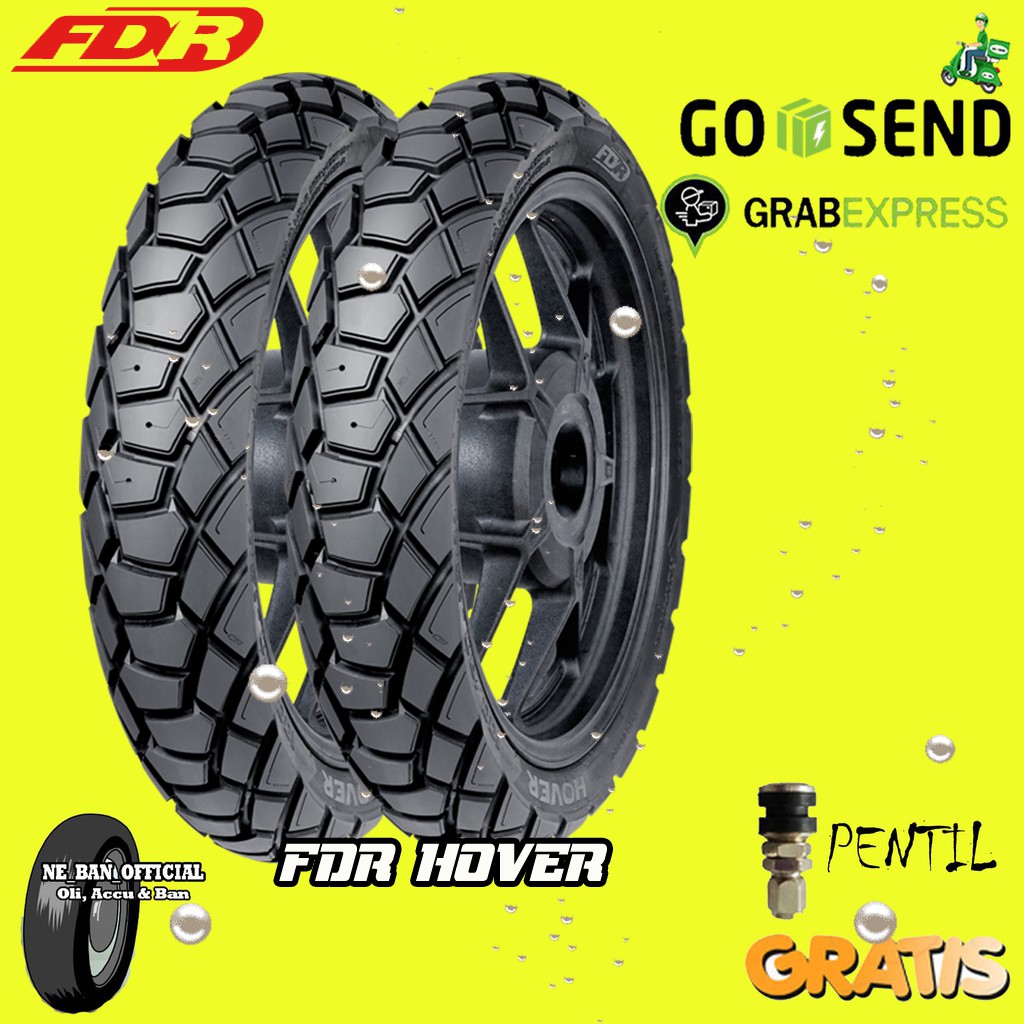 Paket Ban Motor Matic FDR HOVER 80/90 - 90/90 Ring 14 Tubeless