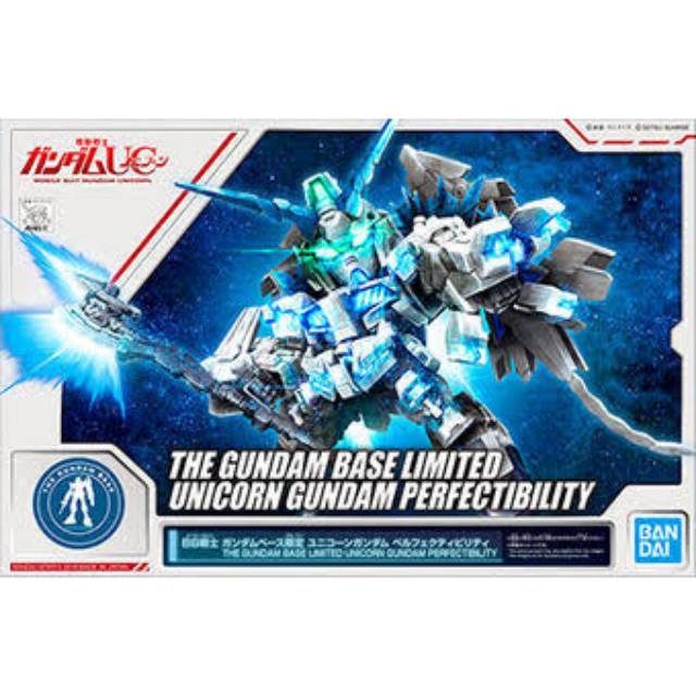 Sd Gundam base limited unicorn gundam perfectability