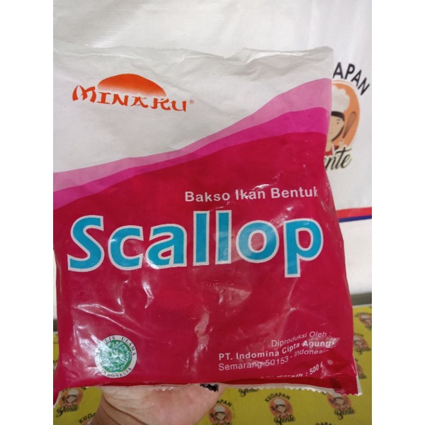 

Scallop Minaku 500gr frozen food semarang