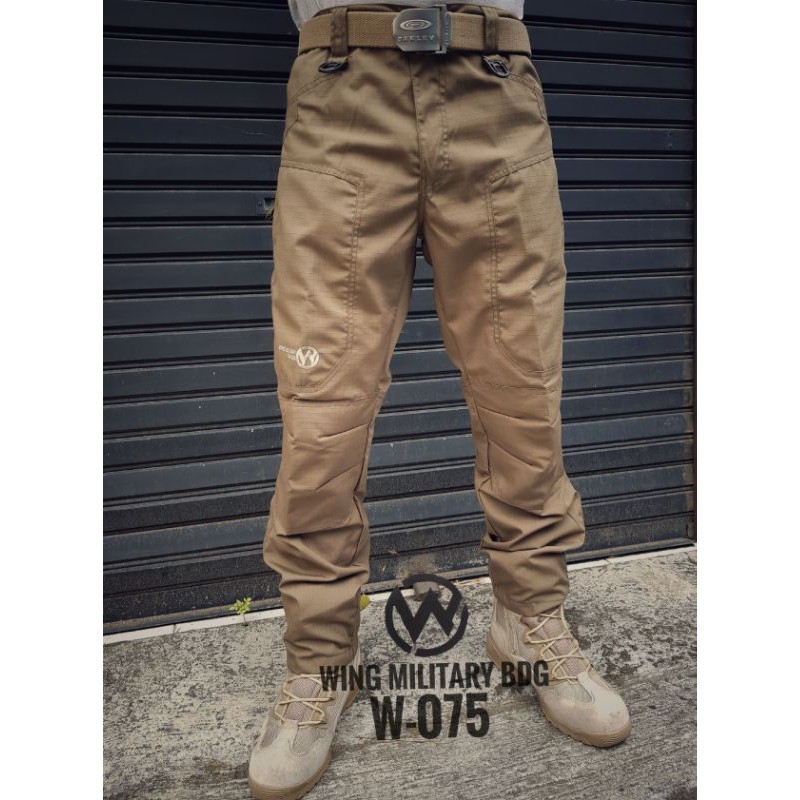 Celana terbaru By WING MILITARY BDG PANTS W-075 bahan ripstop