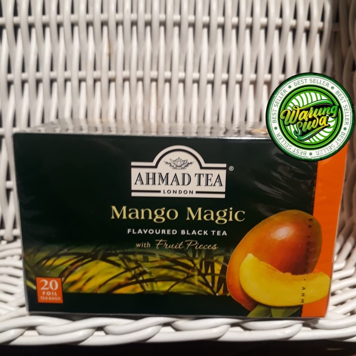 

Ahmad tea black tea - manggo magic 20's 40 gram