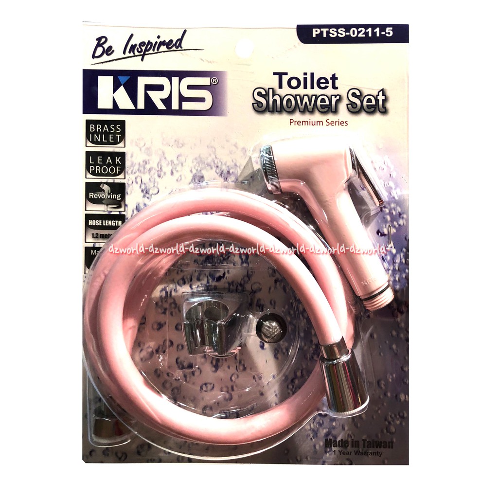 Kris Toilet Shower Set Kran Cebok Cocok Digunakan Untuk Toilet Duduk Panjang Selang 1.2 Meter