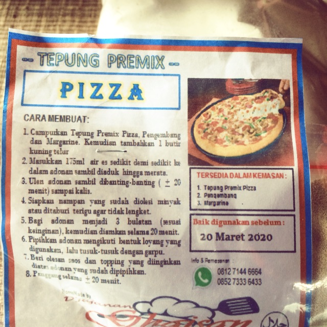 

Tepung Premix Pizza