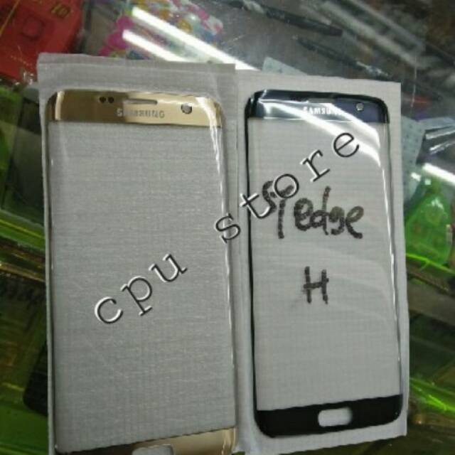 KACA LCD/KACA TOUSCREN DIGITIZER ORIGINALL SAMSUNG GALAXY S7 EDGE.